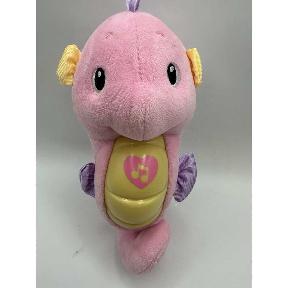 2012 Fisher Price pink seahorse‎ lights and music WORKS